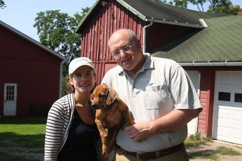 Quinn with her new family Keri & Steve!
