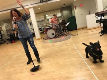 Rehearsing with my favorite boy, Simon
