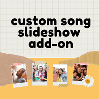 Custom Song Slideshow