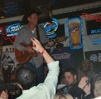 Recording "Hold My Beer and Watch This" in San Angelo, January 2008.
