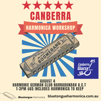 Canberra Harmonica Workshop August 4