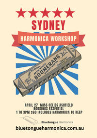 Sydney Harmonica Workshop April 27 