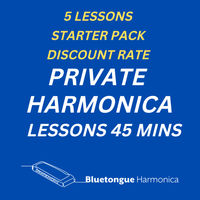  Private 5-Lesson Starter Pack: Secure Your Spot and Enjoy 5% Off!  Harmonica Lessons Tailored to You!