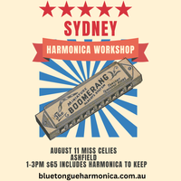 Sydney Harmonica Workshop August 11 