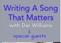 Dar Williams Songwriting Retreat