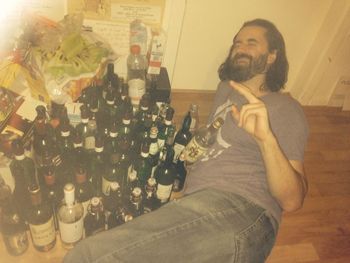 This is Andrew from the Stressechoes - he drank all these by himself.  We didn't drink any of them.  Or maybe we helped.
