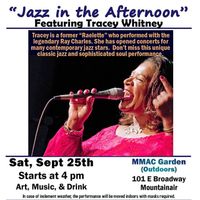 “JAZZ in the Afternoon” Featuring Tracey Whitney with John Funkhouser