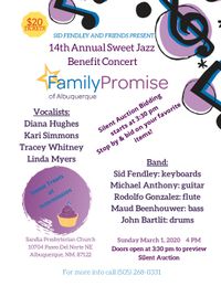 14th Annual Sweet Jazz Benefit Concert