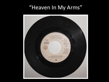 The Whitney Family United Artists single, "Heaven In My Arms"
