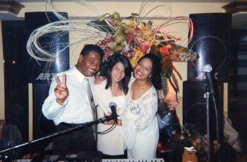 Tracey Whitney and Herman "Hollywood" Dawkins gigging in Yokohama, Japan. That's where they met many moons ago!
