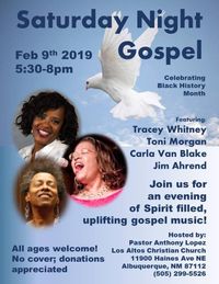 Saturday Night Gospel - Celebrating Black History Month