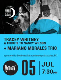 Tracey Whitney: A Tribute to Nancy Wilson + Mariano Morales Trio