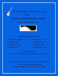Hunger Outreach Benefit Concert with Sid Fendley and Friends