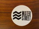 Water Street Sticker White