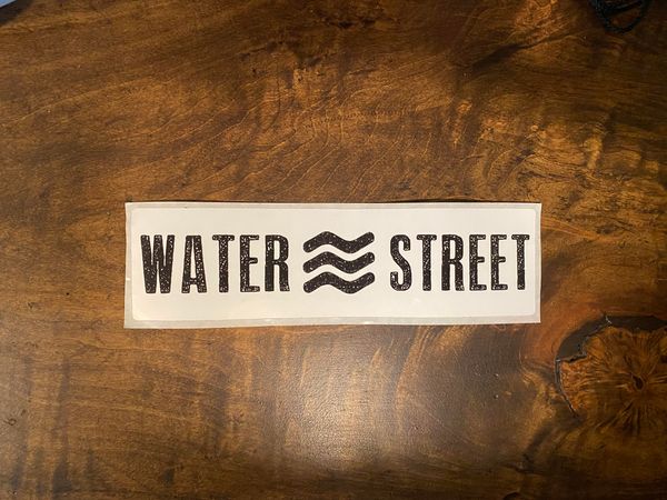Water Street Bumper Sticker