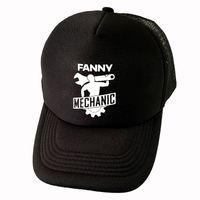 Fanny Mechanic Trucker Cap (Black)