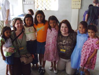 Some of the children of Vinedos Student Development Center.
