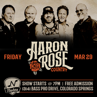 Colorado Springs - Album Release Party! - Aaron Rose Country