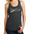 Barefoot Beauty Racerback Tank-Top (Black Frost)