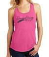 Barefoot Beauty Racerback Tank-Top (Fuchsia Frost)