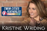 Kristine Wriding at Twin Cities Featherlite Trailers