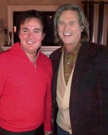Robbie Rhodes On The Set With Billy Dean

