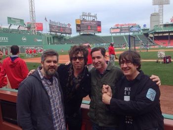 Mountain Goats getting a private tour of Fenway!
