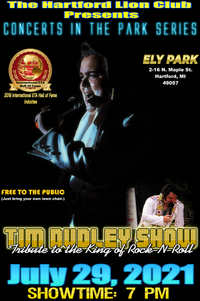 Concerts in the Park Series (Starring Tim Dudley Show)