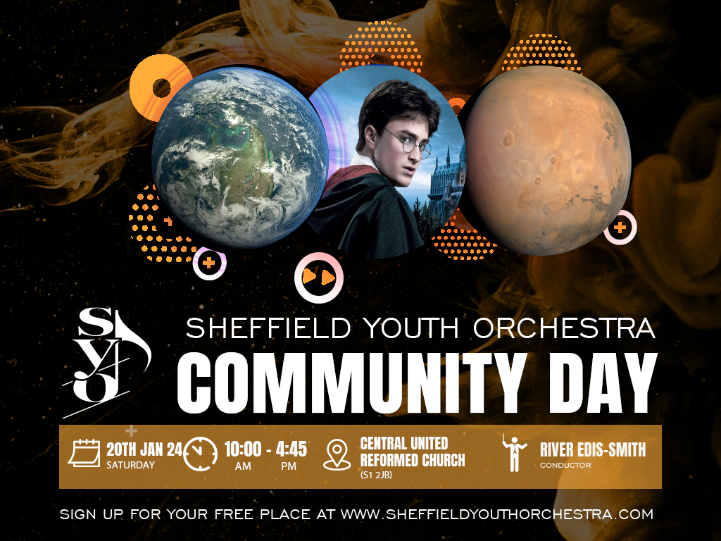 Sheffield Youth Orchestra Community Day January 2024