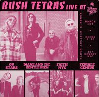 Women's History Month with Bush Tetras, Diane & the Gentile Men, Female Genius, Faith NYC and Ov Stars