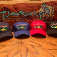 St. Johns River Life Caps Gator Design