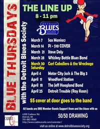 Blue Thursdays with The Detroit Blues Society 