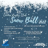 Cooma Rugby Club Snow Ball 2022