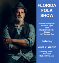 Florida Folk Show live  broadcast performance