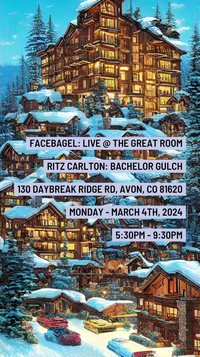 Facebagel: Live @ The Great Room in the Ritz-Carlton Bachelor Gulch