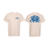 Armadillo T-Shirt - Cream/Blue