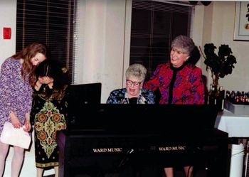 Jessica, Fiona, Joan & Claire Osipov, 1992
