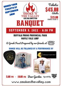 Smoke 'N The Valley Banquet