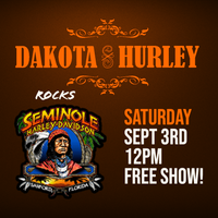 Dakota Hurley Rocks Seminole Harley