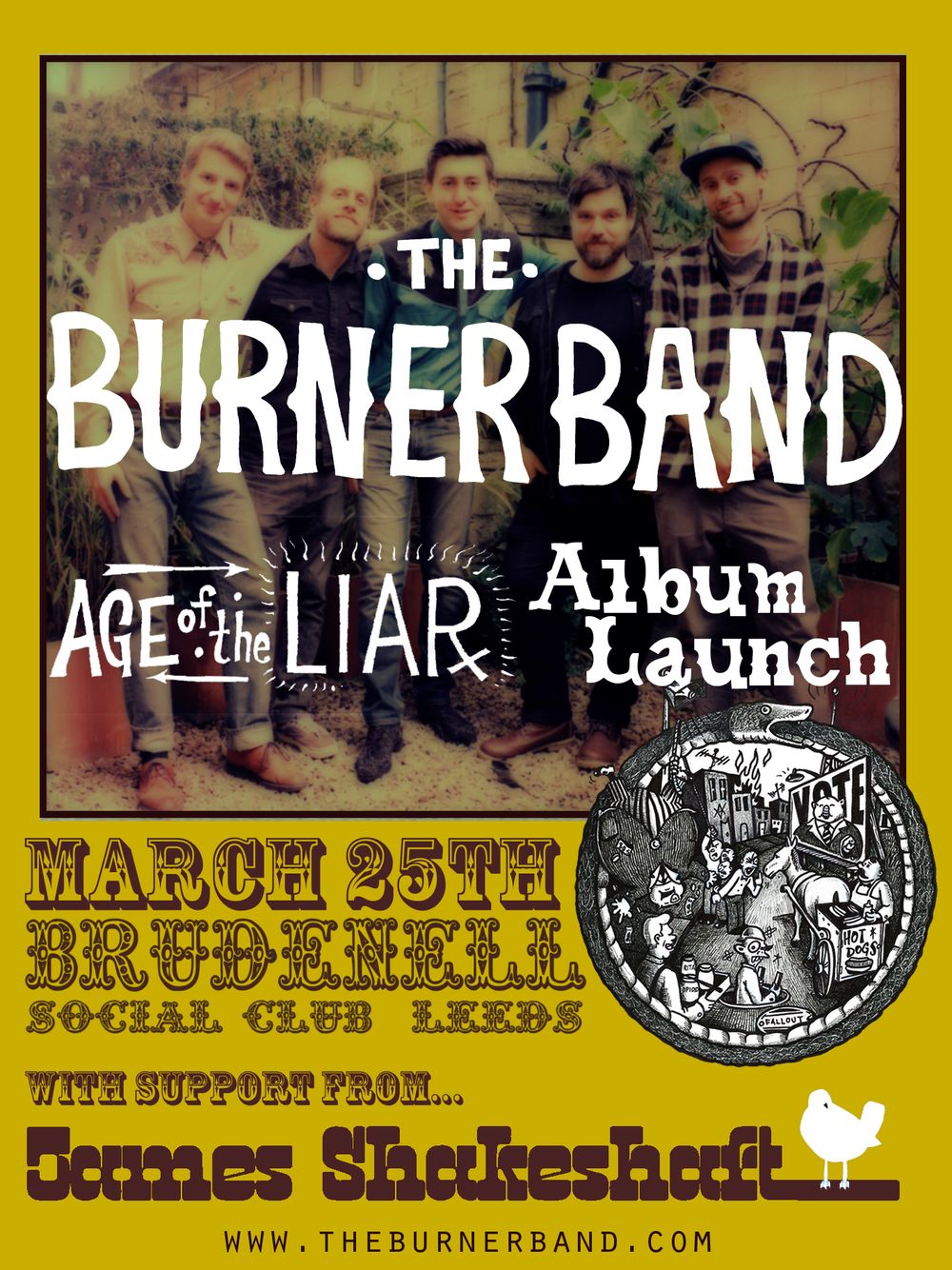 Click on the image to buy tickets to the album release show