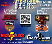 Crazy Train @ Rockfest Pulaski Park