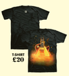 Flames Guitar T-Shirt