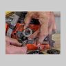 How to replace a chainsaw rim sprocket and bearing