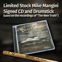 The New Truth: PREORDER - *US ONLY* Mike Mangini Signed CD with signed drum stick used to record the "New Truth" - Free Shipping