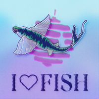 I♡FISH - Sticker