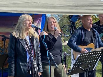 with Maggie & Mike Mills, L.I. Fall Festival
