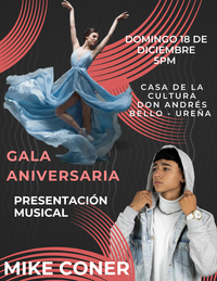 Gala aniversaria Danzas Ureña