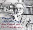 Homage to Nadia Boulanger: CD