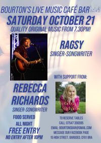 Ragsy, with support from Rebecca Richards