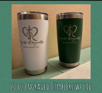 Engraved 20oz Tumbler w/ Lid